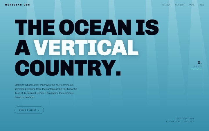 MERIDIAN homepage