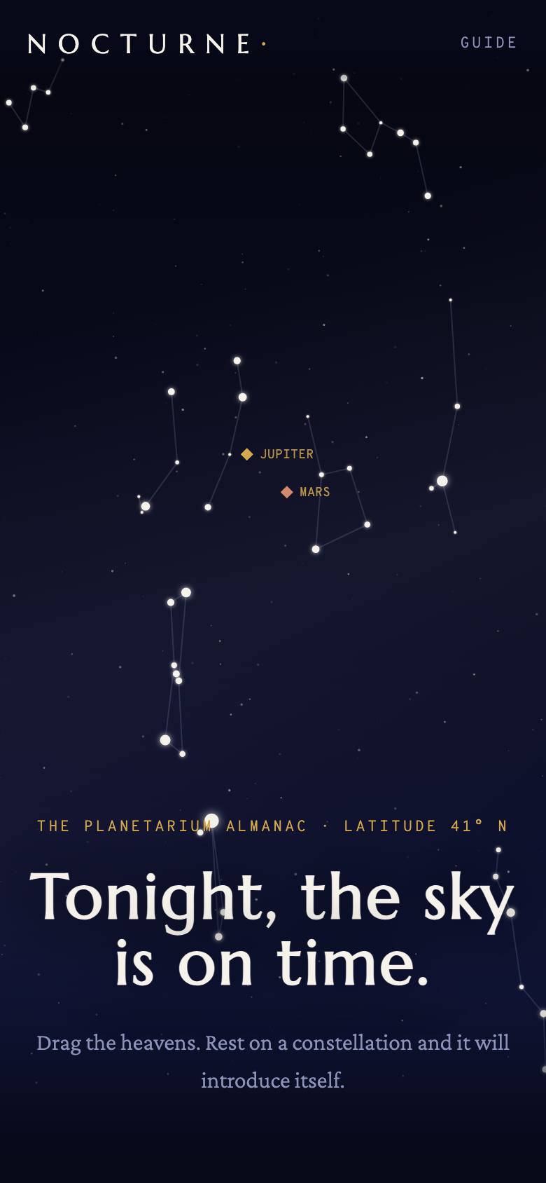 NOCTURNE — mobile view