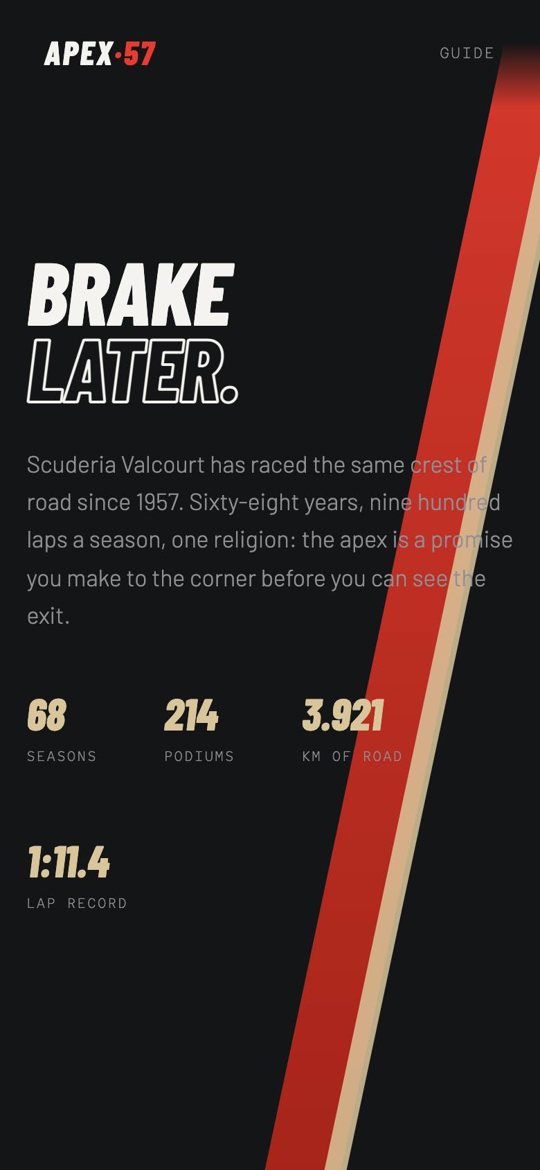 APEX — mobile view