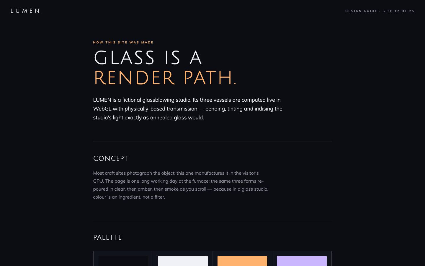 LUMEN — build guide page
