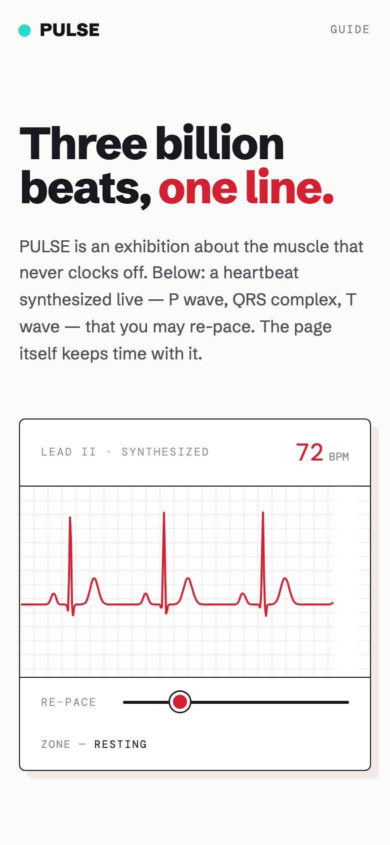 PULSE — mobile view