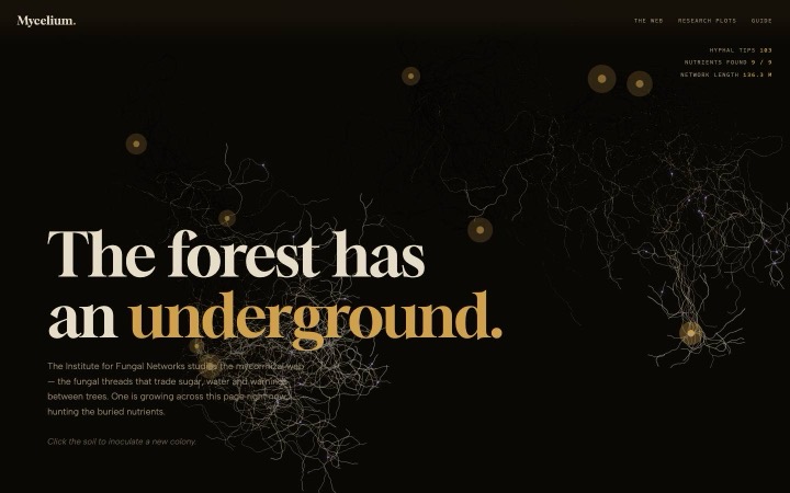 MYCELIUM homepage